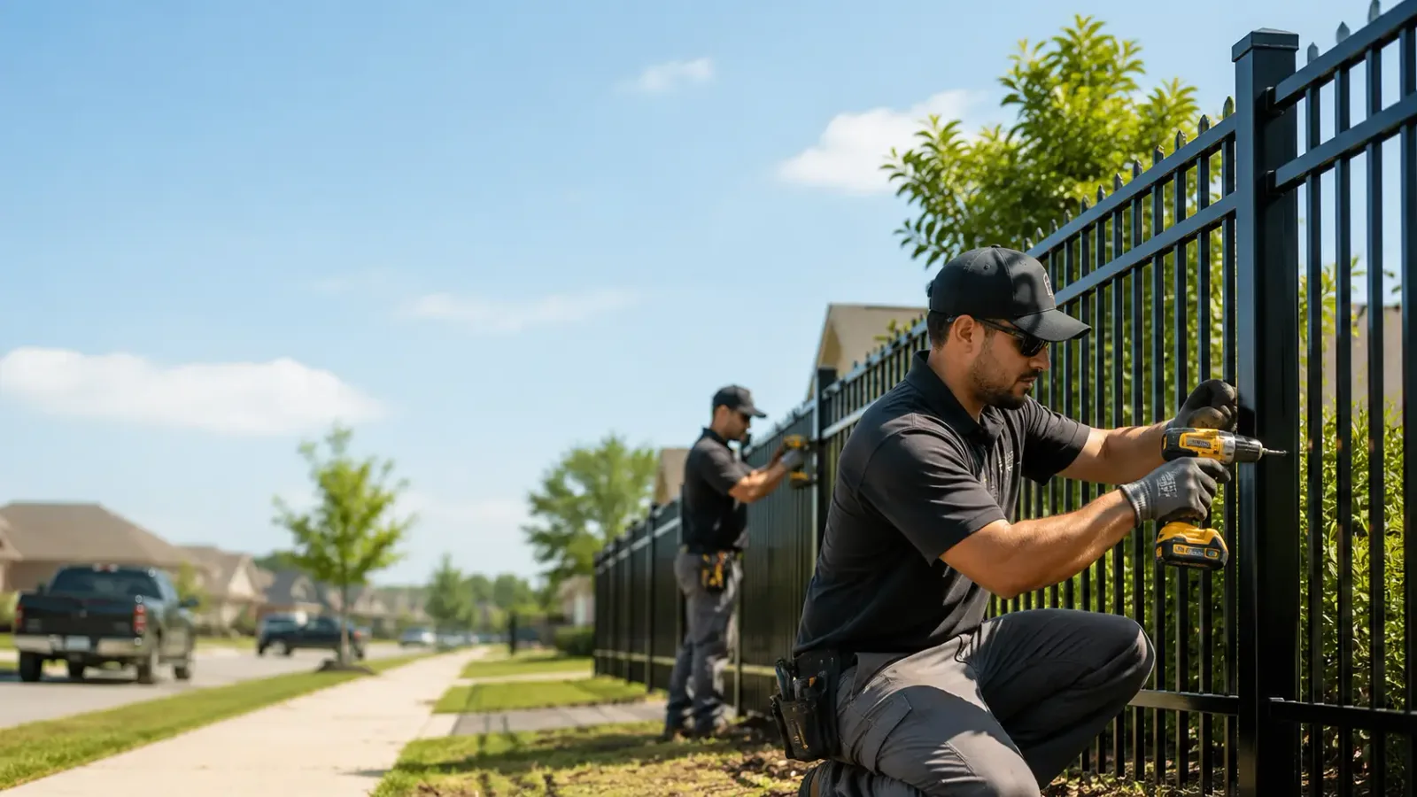 Metal Fence Installation in East Hartland, CT